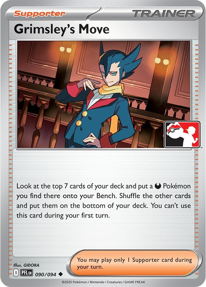Image for Grimsley's Move (090/094) - Pokemon