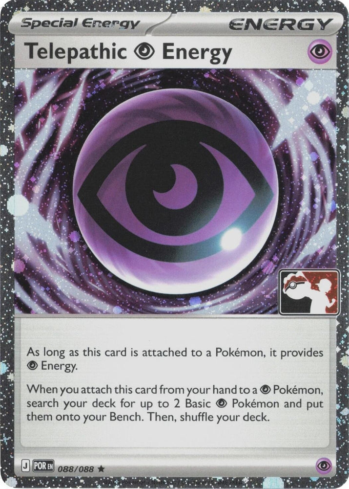 Image for Telepathic Psychic Energy - 088/088 (Cosmos Holo) (088/088) - Pokemon