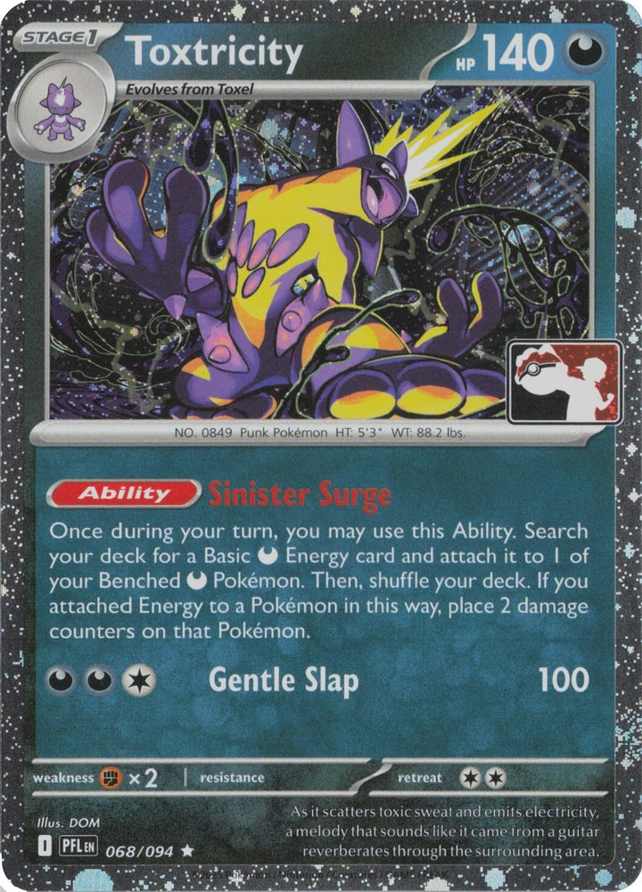 Image for Toxtricity - 068/094 (Cosmos Holo) (068/094) - Pokemon