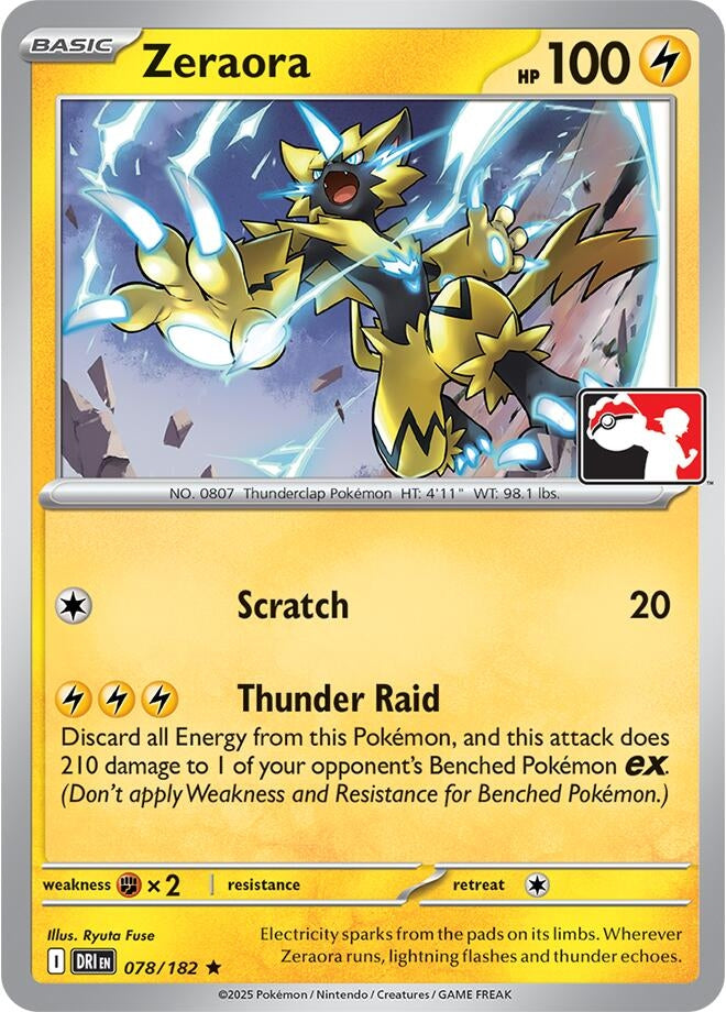 Image for Zeraora (078/182) - Pokemon