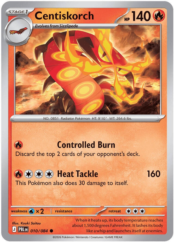 Image for Centiskorch (010/084) (ME05) - Pokemon