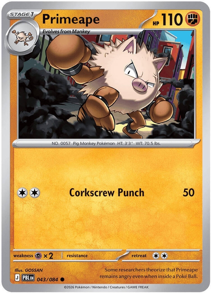 Image for Primeape (043/084) (ME05) - Pokemon