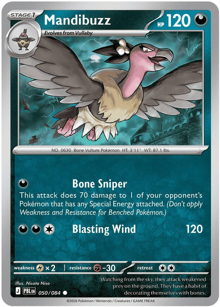 Image for Mandibuzz (050/084) (ME05) - Pokemon