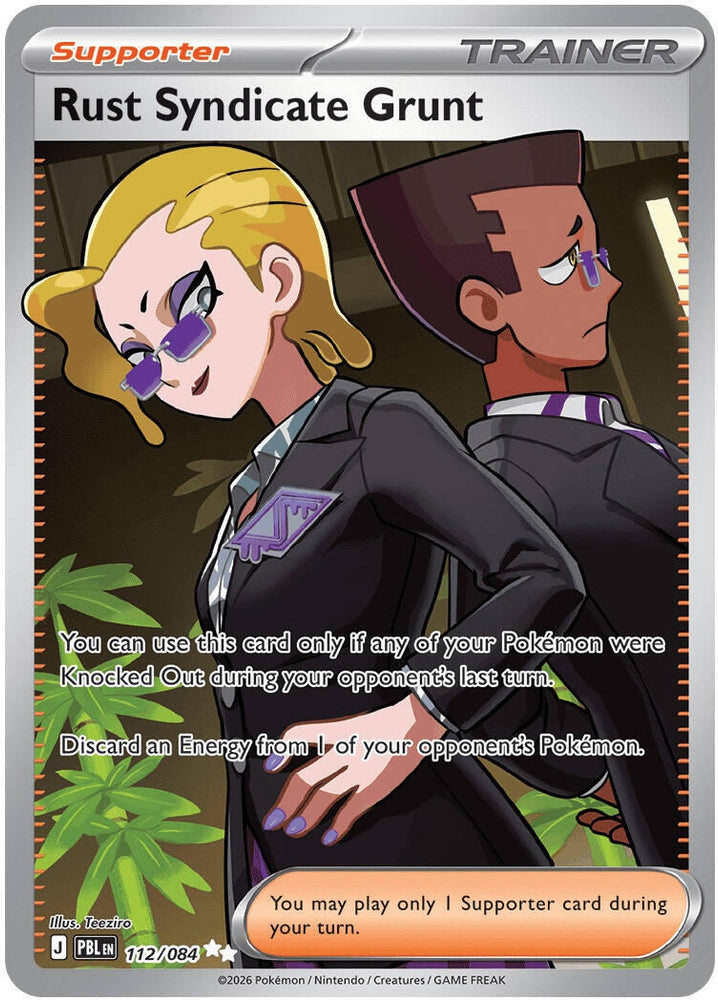 Image for Rust Syndicate Grunt (112/084) (ME05) - Pokemon