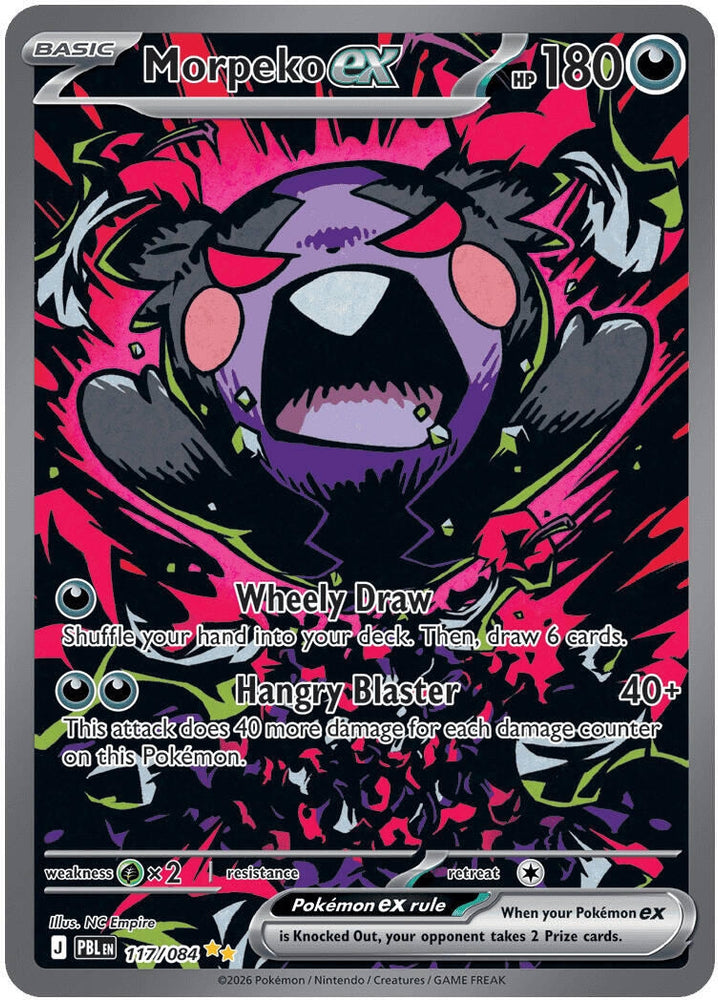 Image for Morpeko ex (117/084) (ME05) - Pokemon