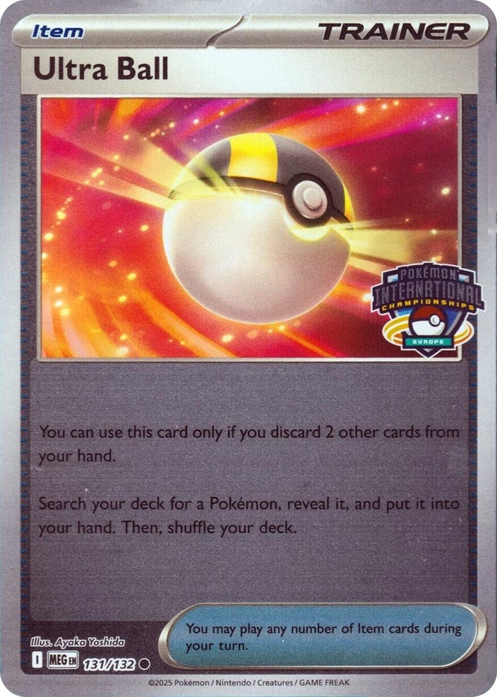 Image for Ultra Ball - European International Championship (131/132) (PR) - Pokemon