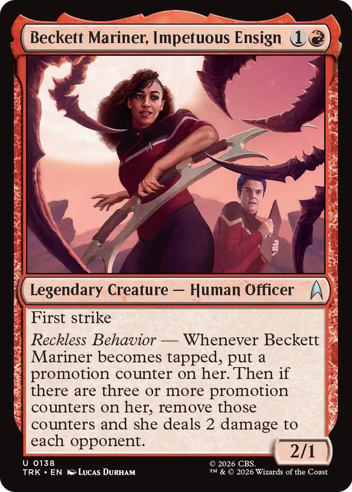 Image for Beckett Mariner, Impetuous Ensign (138) (TRK) - Magic: The Gathering