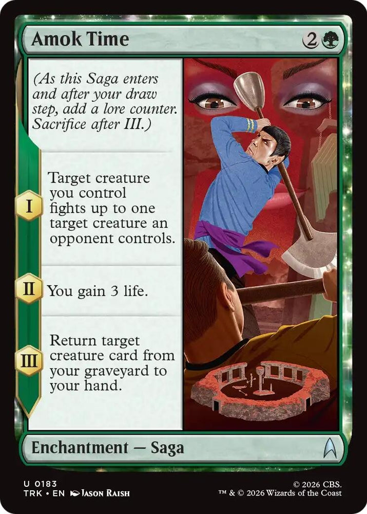 Image for Amok Time (183) (TRK) - Magic: The Gathering
