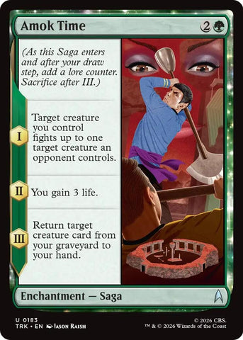 Image for Amok Time (183) (TRK) - Magic: The Gathering