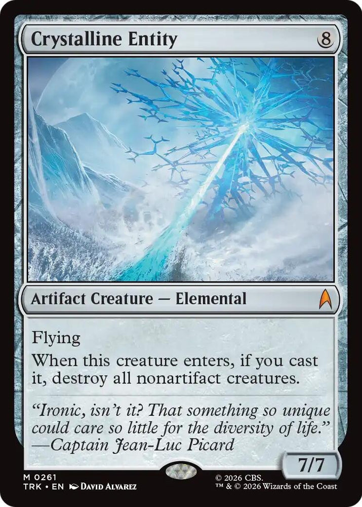 Image for Crystalline Entity (261) (TRK) - Magic: The Gathering