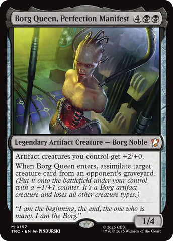 Image for Borg Queen, Perfection Manifest (197) (TRC) - Magic: The Gathering