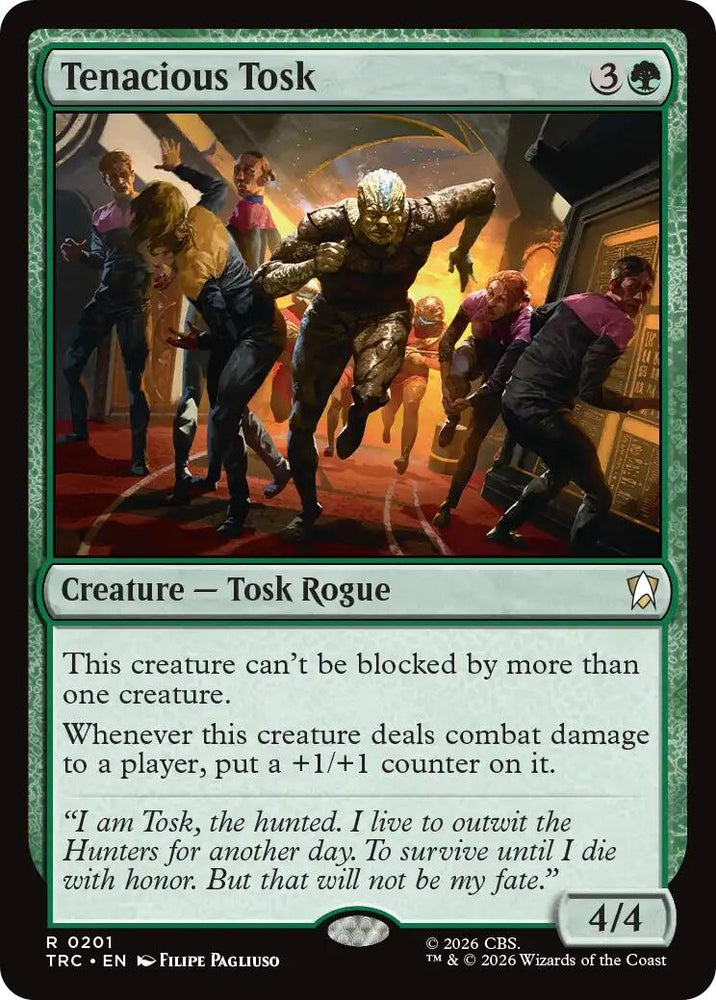 Image for Tenacious Tosk (201) (TRC) - Magic: The Gathering
