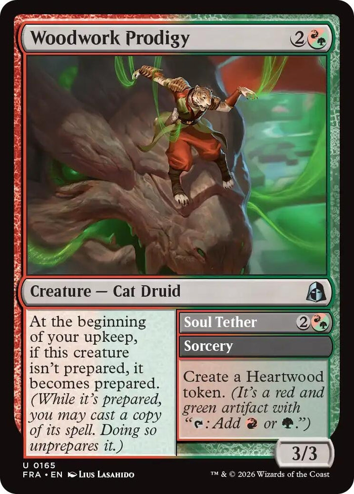 Image for Woodwork Prodigy (165) (FRA) - Magic: The Gathering