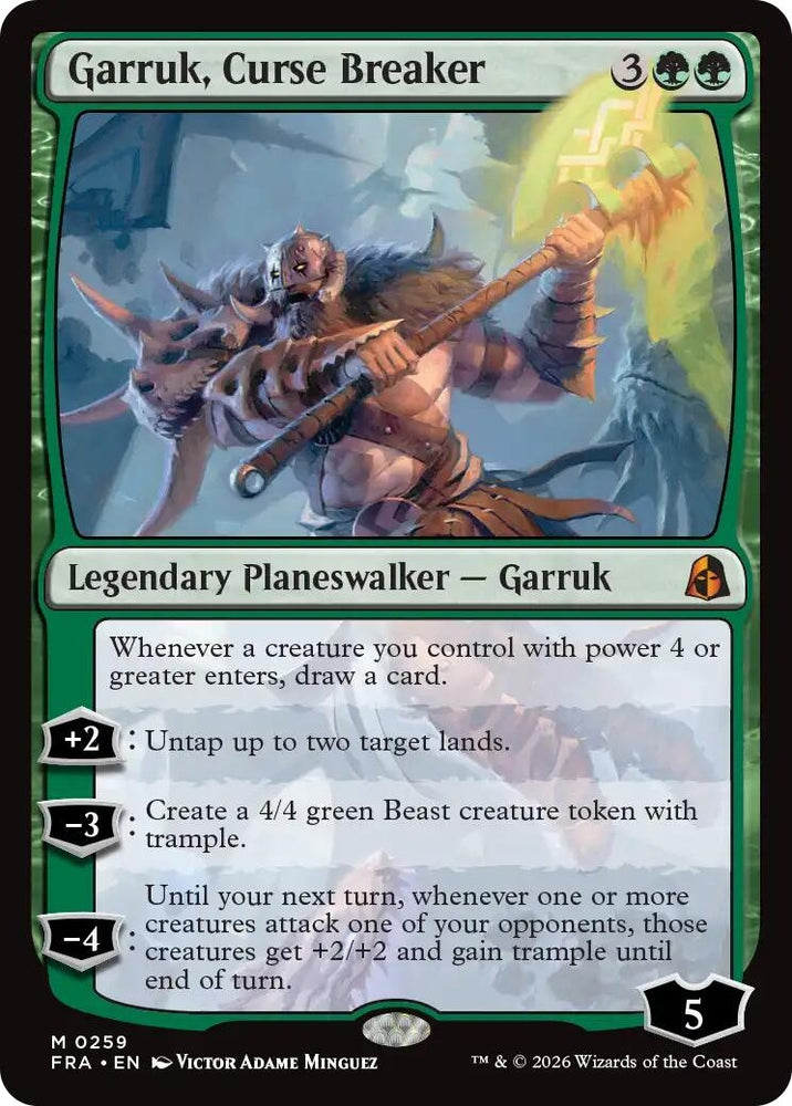 Image for Garruk, Curse Breaker (259) (FRA) - Magic: The Gathering
