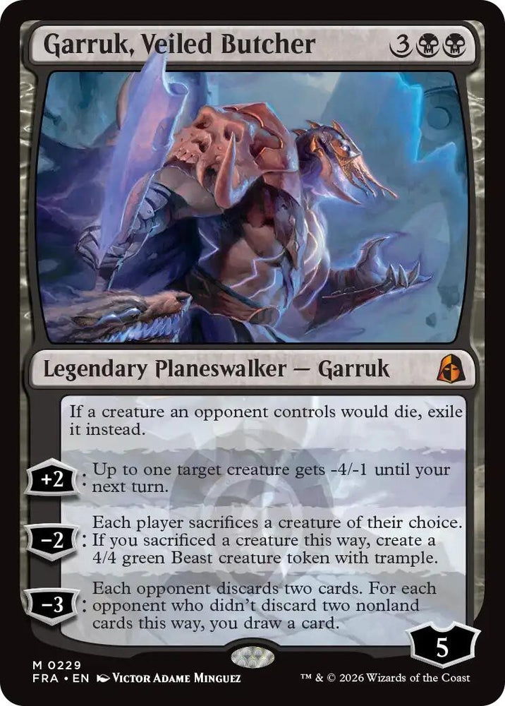 Image for Garruk, Veiled Butcher (229) (FRA) - Magic: The Gathering