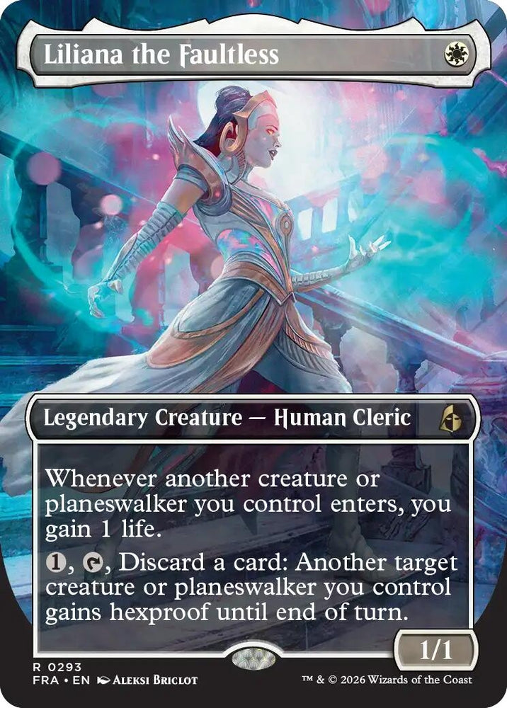 Image for Liliana the Faultless (Borderless) (293) (FRA) - Magic: The Gathering