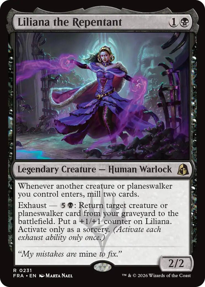 Image for Liliana the Repentant (231) (FRA) - Magic: The Gathering