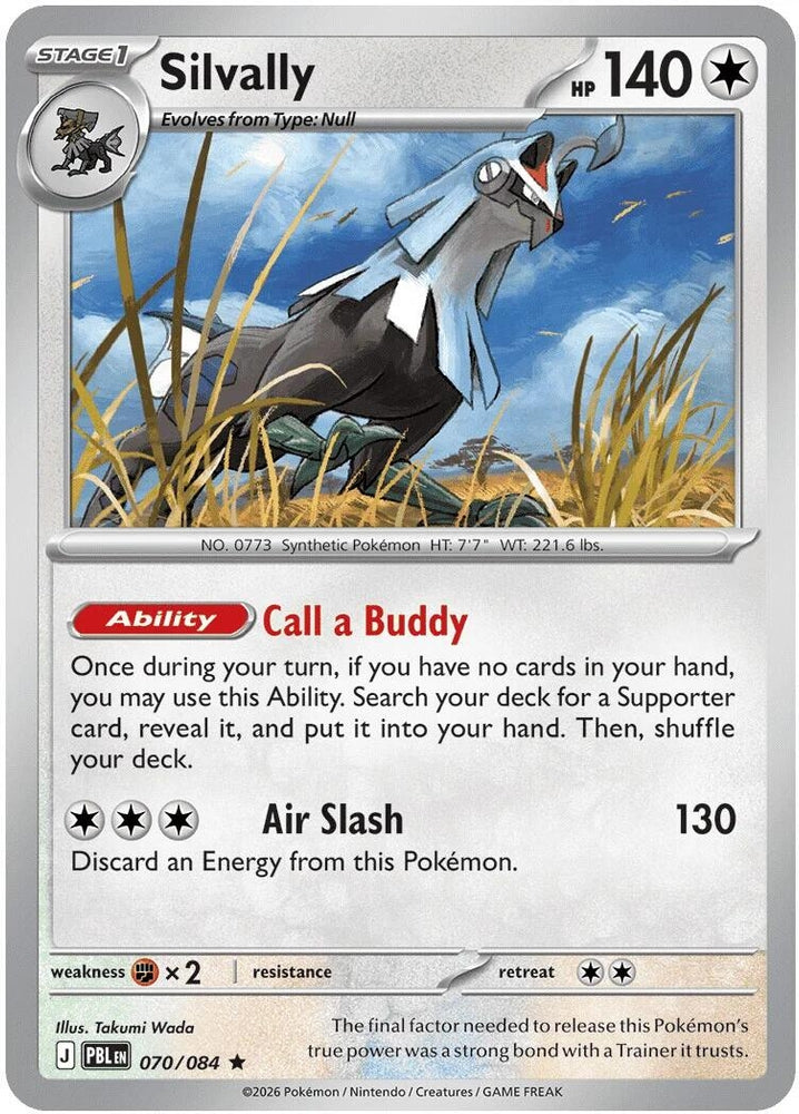 Image for Silvally - 070/084 (Non-Holo) (070/084) (PR) - Pokemon