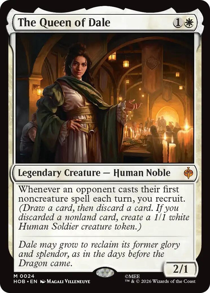 Image for The Queen of Dale (24) (HOB) - Magic: The Gathering