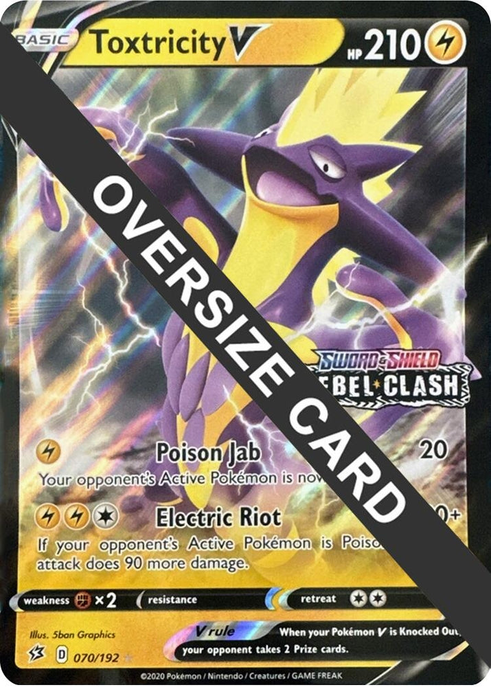 Image for Toxtricity V (070/192) (PR) - Pokemon