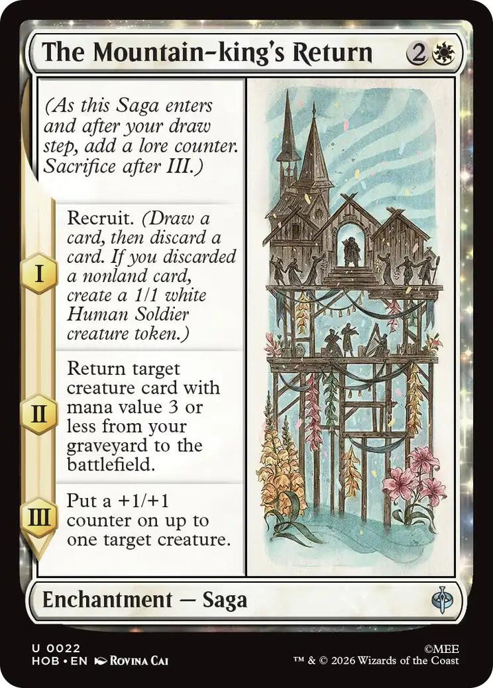 Image for The Mountain-king's Return (22) (HOB) - Magic: The Gathering