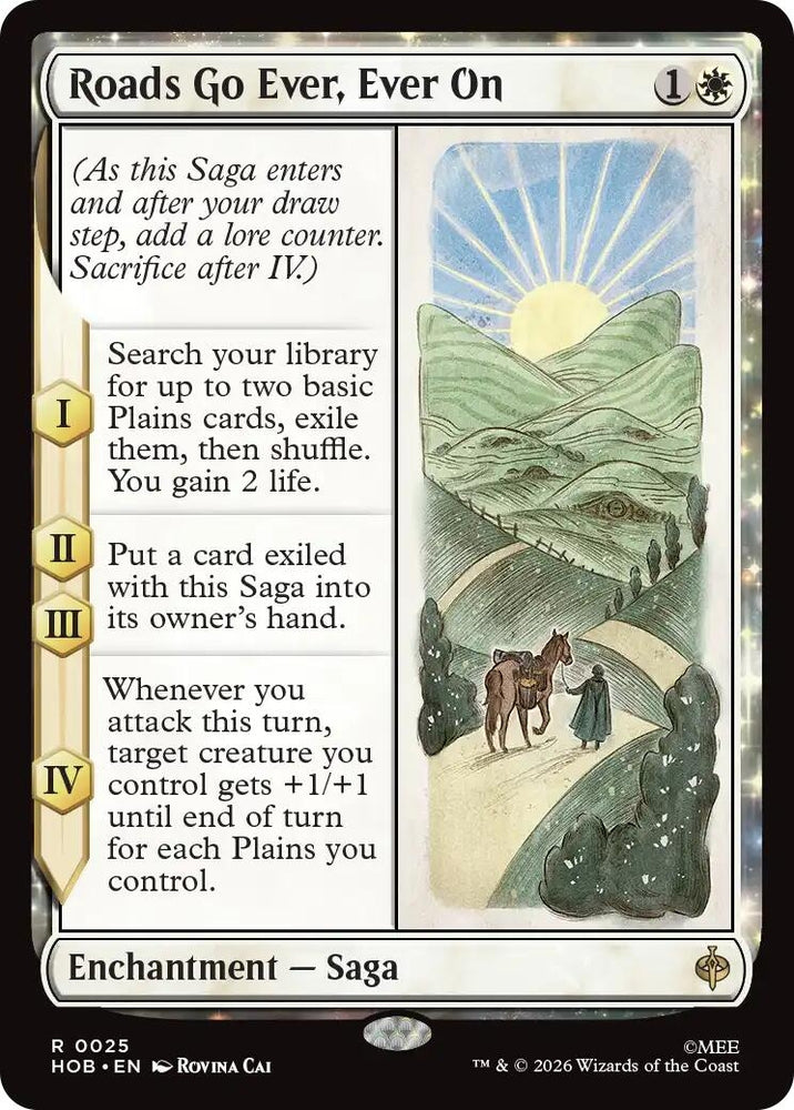 Image for Roads Go Ever, Ever On (25) (HOB) - Magic: The Gathering