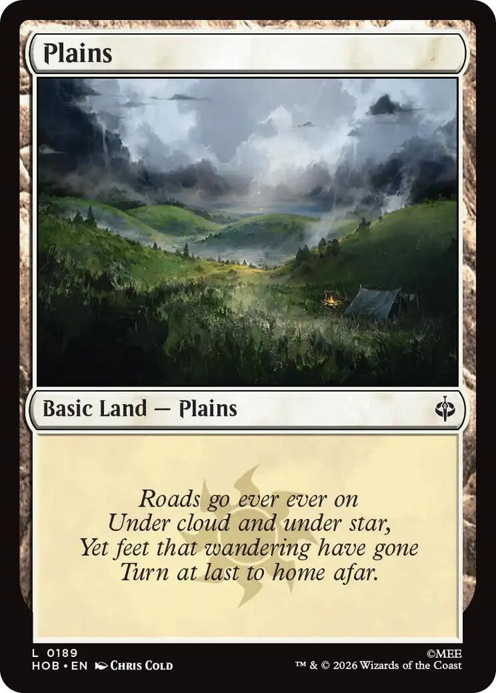 Image for Plains (0189) (189) (HOB) - Magic: The Gathering
