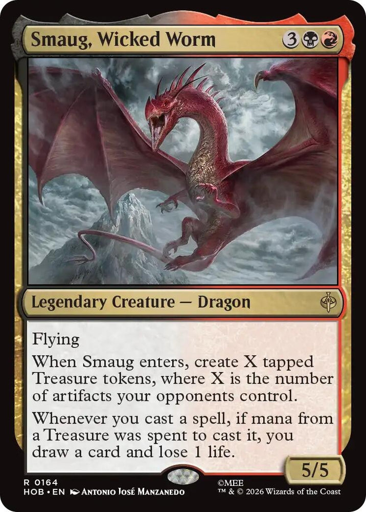 Smaug, Wicked Worm (164) (The Hobbit) (HOB)