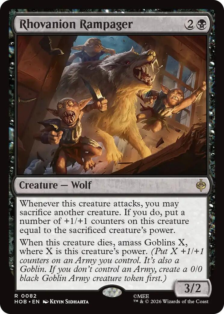 Image for Rhovanion Rampager (82) (HOB) - Magic: The Gathering