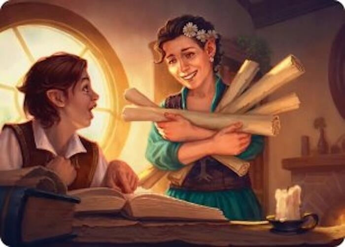 Image for Belladonna Took Art Card (2) (ASHOB) - Magic: The Gathering