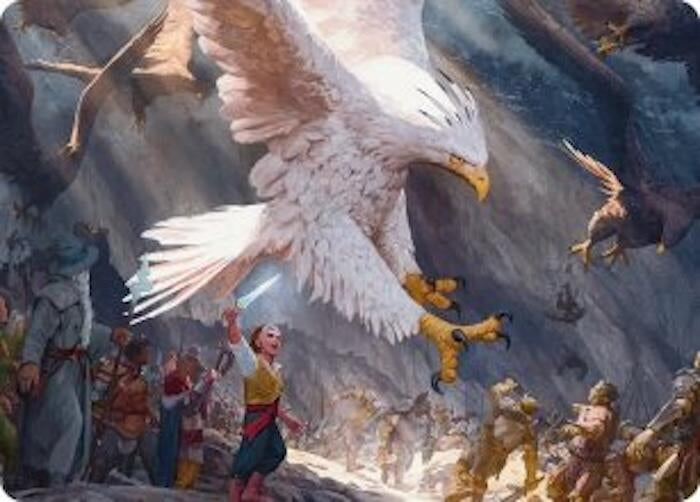 Image for The Eagles Are Coming! Art Card (3) (ASHOB) - Magic: The Gathering