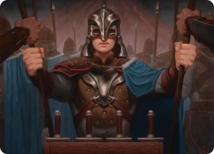 Image for Bard's Attendant Art Card (50) (ASHOB) - Magic: The Gathering