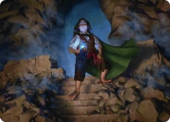 Image for Bilbo, Thief in the Night Art Card (7) (ASHOB) - Magic: The Gathering