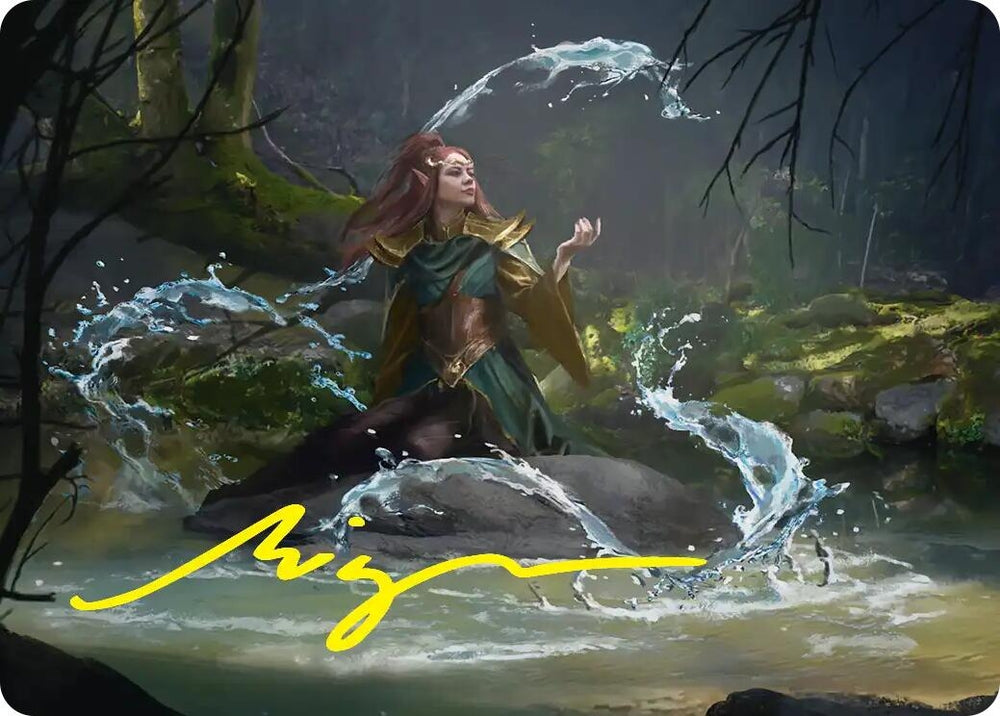 Image for Mirkwood Meditator Art Card (Gold-Stamped Signature) (10) (ASHOB) - Magic: The Gathering