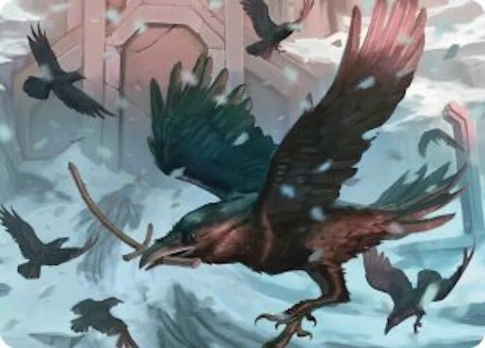 Image for Ravenhill Flock Art Card (11) (ASHOB) - Magic: The Gathering