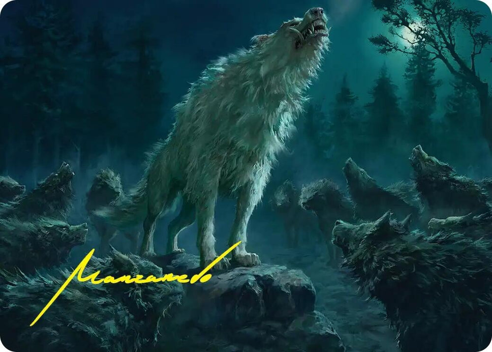 Image for Reverent Howl Art Card (Gold-Stamped Signature) (16) (ASHOB) - Magic: The Gathering