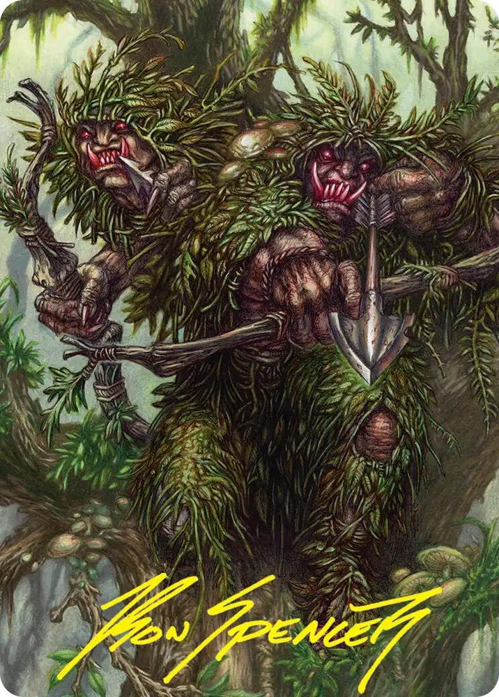 Image for Orcish Bowmasters Art Card (Gold-Stamped Signature) (30) (ASHOB) - Magic: The Gathering