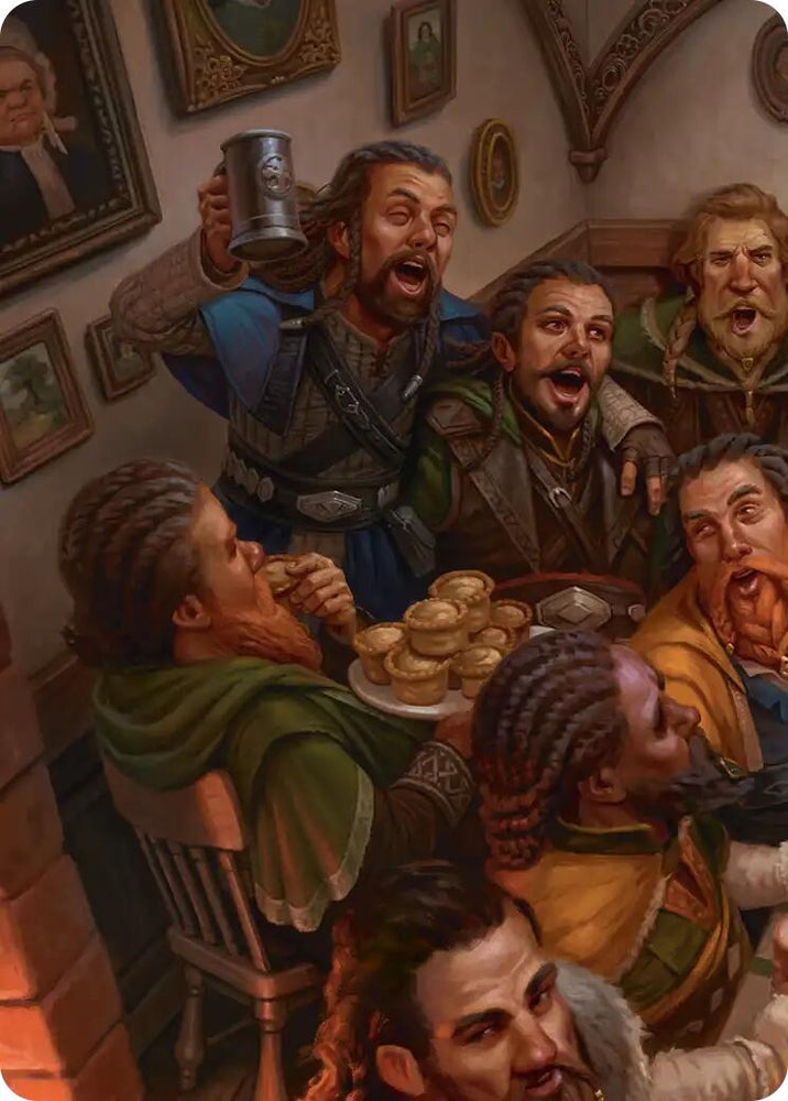 Image for Fili and Kili, Joyous Art Card (1/12) (1) (ASHOB) - Magic: The Gathering