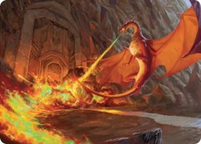 Image for Smaug's Fury Art Card (18) (ASHOB) - Magic: The Gathering
