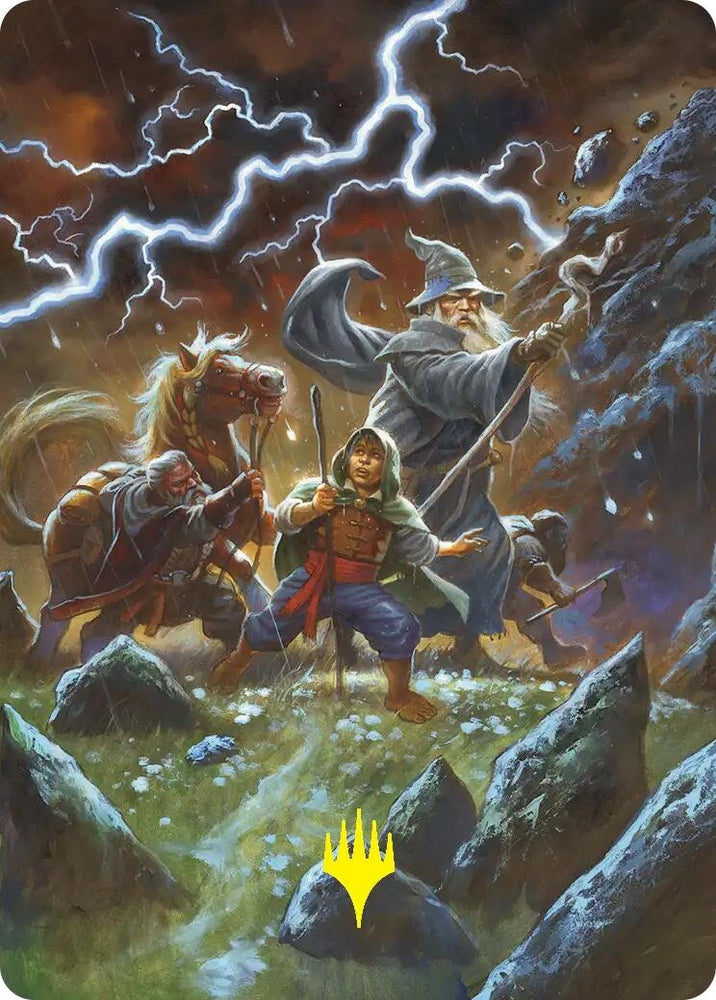 Image for Call Forth the Tempest Art Card (Gold-Stamped) (33) (ASHOB) - Magic: The Gathering