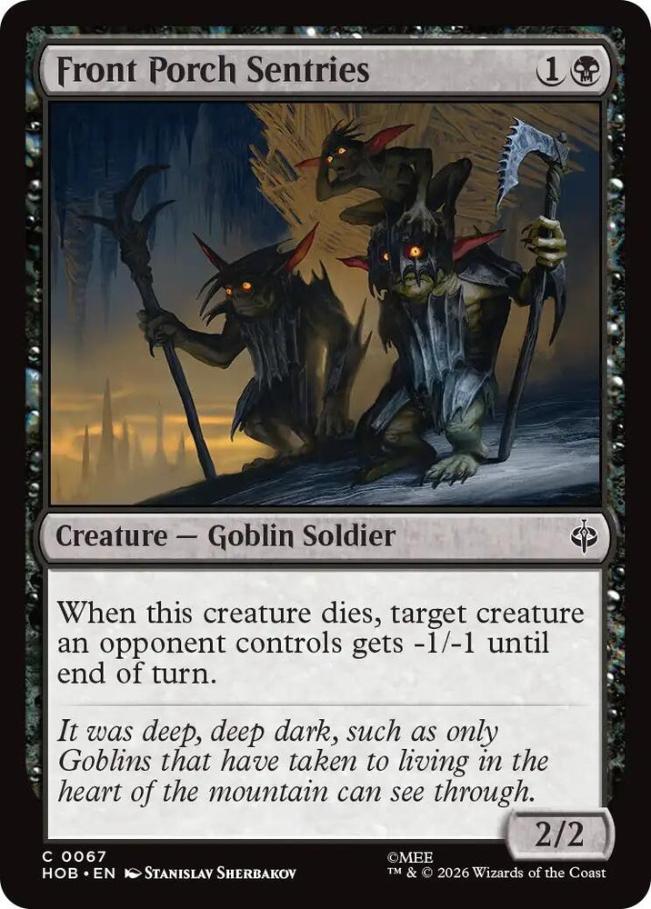 Image for Front Porch Sentries (67) (HOB) - Magic: The Gathering