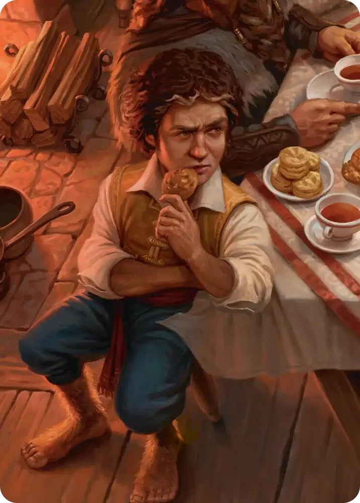 Image for Bilbo, Fellow Conspirator Art Card (4/12) (4) (ASHOB) - Magic: The Gathering