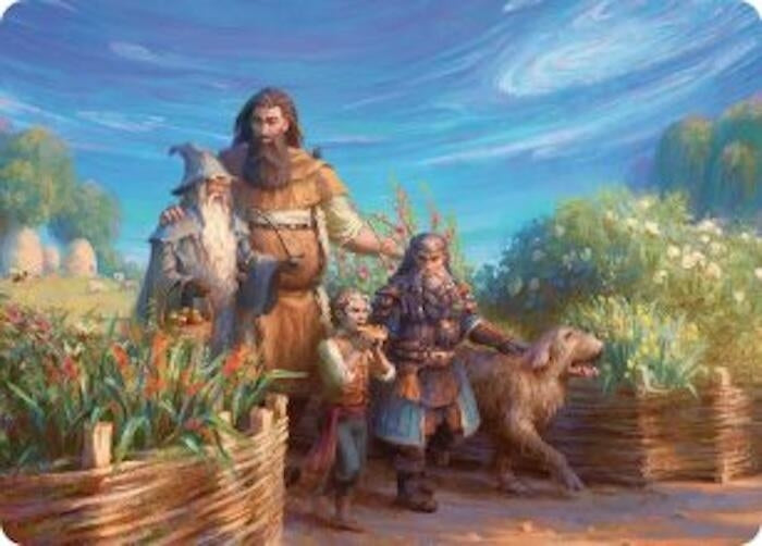 Image for Beorn's Hospitality Art Card (20) (ASHOB) - Magic: The Gathering