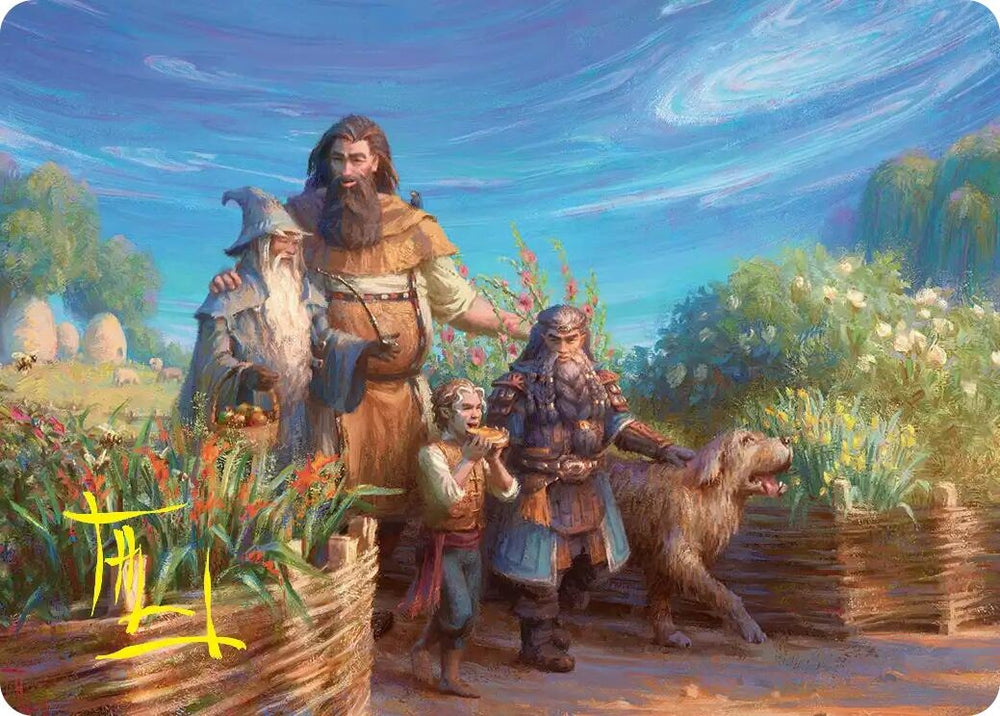 Image for Beorn's Hospitality Art Card (Gold-Stamped Signature) (20) (ASHOB) - Magic: The Gathering