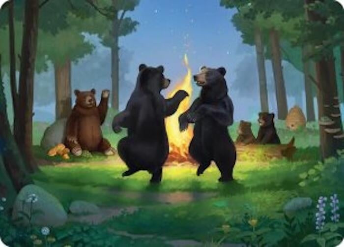 Image for Dancing from Dark to Dawn Art Card (21) (ASHOB) - Magic: The Gathering