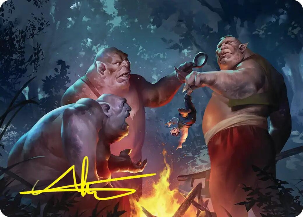 Image for Tom, Bert, and William Art Card (Gold-Stamped Signature) (25) (ASHOB) - Magic: The Gathering