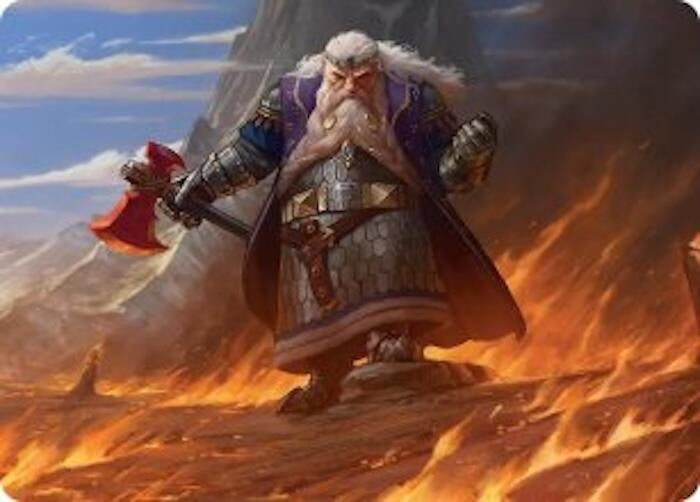 Image for Dain of the Ancient Halls Art Card (48) (ASHOB) - Magic: The Gathering