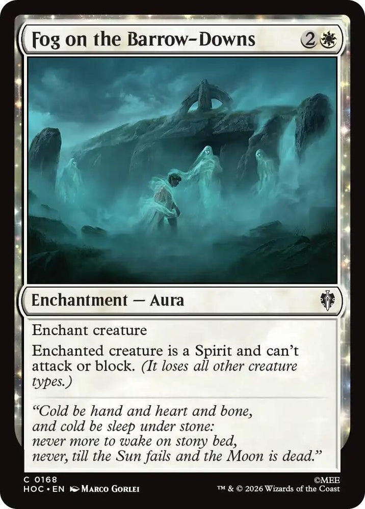 Image for Fog on the Barrow-Downs (168) (HOC) - Magic: The Gathering