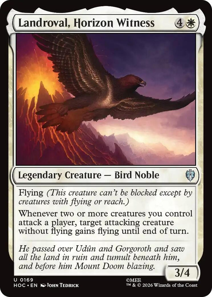 Image for Landroval, Horizon Witness (169) (HOC) - Magic: The Gathering