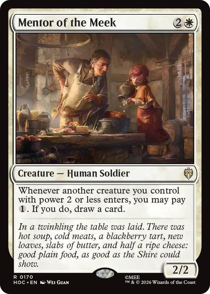 Image for Mentor of the Meek (170) (HOC) - Magic: The Gathering